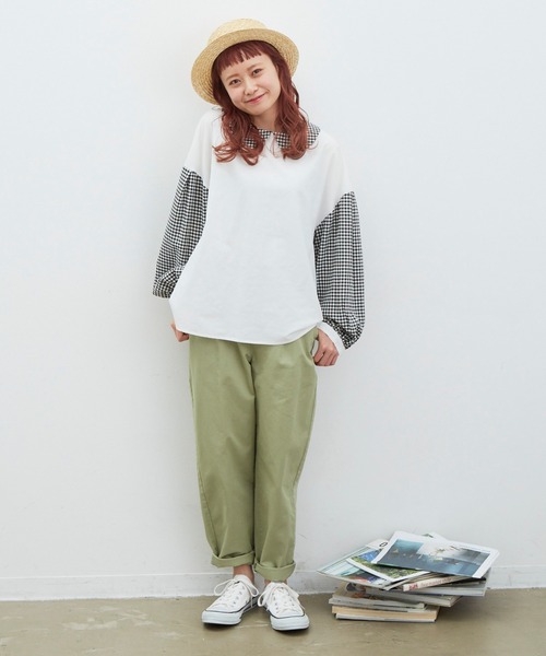 MERLOT（メルロー）の「麦わらカンカン帽（ハット・レディース・ナチュラル・FREE）」の12枚目の写真