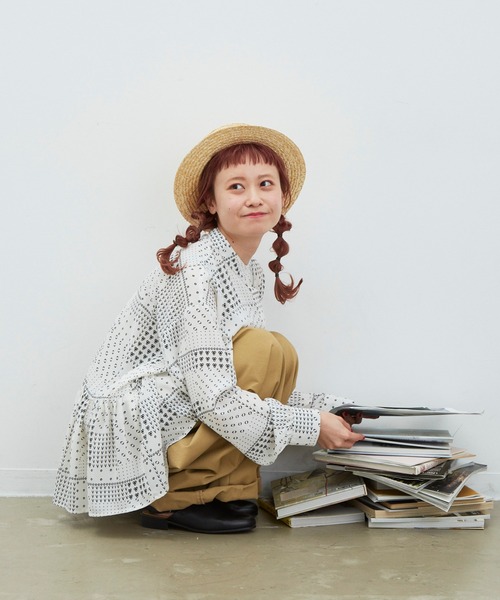 MERLOT（メルロー）の「麦わらカンカン帽（ハット・レディース・ナチュラル・FREE）」の17枚目の写真