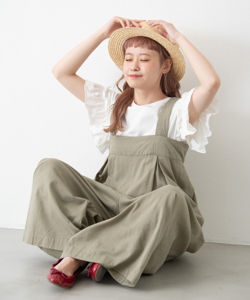 MERLOT（メルロー）の「麦わらカンカン帽（ハット・レディース・ナチュラル・FREE）」の6枚目の写真