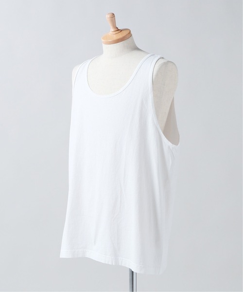 LOS ANGELES APPAREL（ロサンゼルスアパレル）の「【LA APPAREL / ロサンゼルスアパレル】 CLASSIC タンクトップ（タンクトップ・メンズ・ホワイト/ブラック/イエロー/グリーン・MEDIUM/LARGE/X-LARGE）」の2枚目の写真