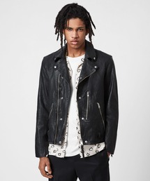 オーバーシンカー ALLSAINTS（オールセインツ）の「BERWICK LEATHER BIKER JACKET