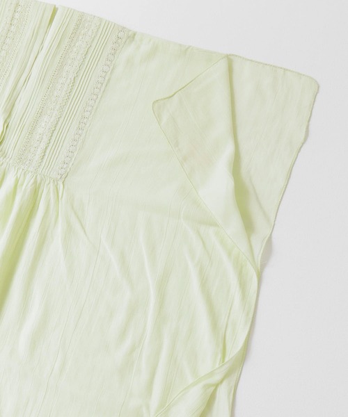 URBAN RESEARCH（アーバンリサーチ）の「indiaレースポンチョワンピース（ワンピース・レディース・チャコールグレー/ホワイト系その他/グリーン系その他・FREE）」の10枚目の写真