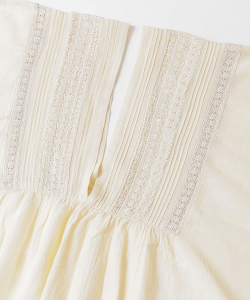 URBAN RESEARCH（アーバンリサーチ）の「indiaレースポンチョワンピース（ワンピース・レディース・チャコールグレー/ホワイト系その他/グリーン系その他・FREE）」の16枚目の写真