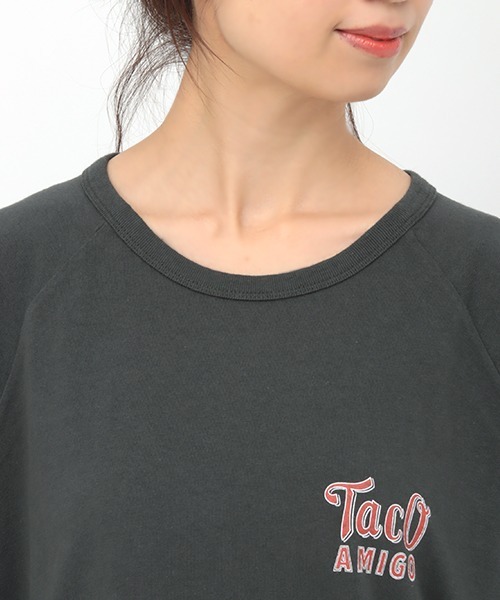 EDWIN(エドウィン)の「EDWINコラボタコスTシャツ 【EDWIN×チチカカ】(Tシャツ/カットソー・レディース・ホワイト/チャコールグレー・FREE)」の14枚目の写真