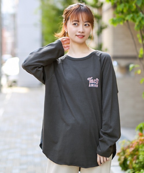 EDWIN(エドウィン)の「EDWINコラボタコスTシャツ 【EDWIN×チチカカ】(Tシャツ/カットソー・レディース・ホワイト/チャコールグレー・FREE)」の8枚目の写真