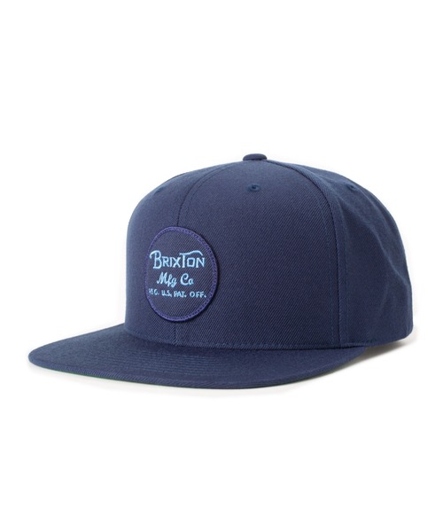 BRIXTON（ブリクストン）の「【BRIXTON】WHEELER SNAPBACK（キャップ・メンズ・ブラック/ヘザーグレー/ベージュ/ネイビー・O/S）」の4枚目の写真
