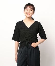 RETRO GIRL | ワッシャードロスト半袖Tee(Tシャツ/カットソー)
