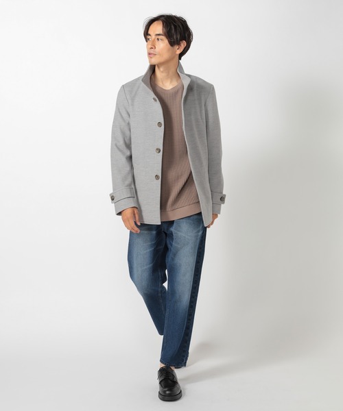 UNION STATION(ユニオンステーション)の「【ビッグワッフル】スウェットロングカットソー(Tシャツ/カットソー・メンズ・ホワイト/ブラック/ベージュ・LL/M/L)」の12枚目の写真