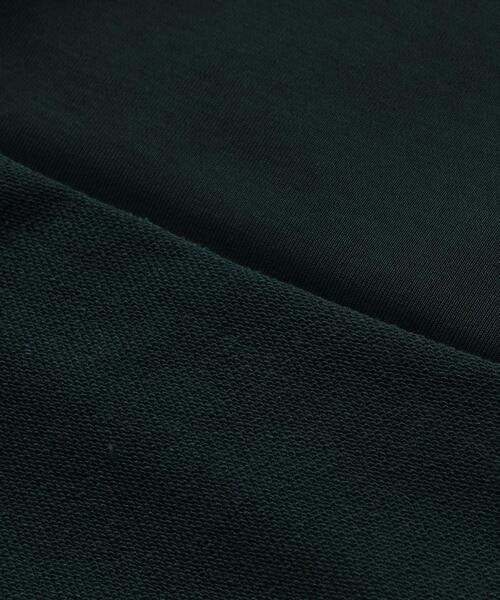 FEELING MADE（フィーリングメイド）の「FEELING MADE エアリースウェット ワイドパンツ（スウェットパンツ・レディース・ライトグレー/ダークブラウン/ダークグリーン/ブラック/ベージュ・MEDIUM/SMALL/LARGE）」の12枚目の写真