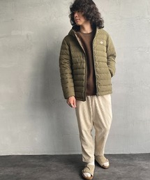 [DANTON/ダントン]ナイロンストレッチタフタ ミドルダウンフードジャケット