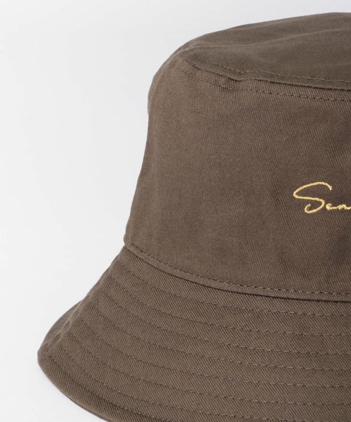 SENSE OF PLACE by URBAN RESEARCH（センスオブプレイスバイアーバンリサーチ）の「シシュウカラーバケットハット（ハット・メンズ・ブラック/ブラウン/ブルー/アイボリー/ロイヤルブルー・ONE）」の16枚目の写真
