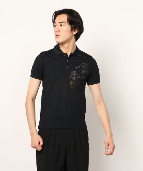 純正割引 ネイビー EMPORIO ARMANI(エンポリオアルマーニ) ポロシャツ 純正割引 ネイビー EMPORIO ARMANI(エンポリオアルマーニ) ポロシャツ