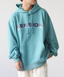 SENSION logo big hoodie