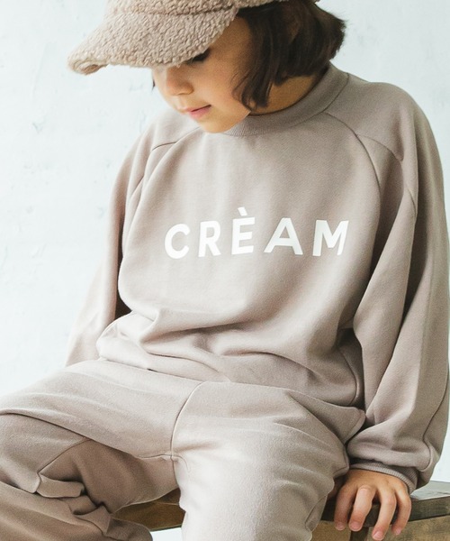 pairmanon（ペアマノン）の「【万能スウェット】裏毛ユニセックスロゴプリントセットアップ（セットアップ・キッズ・ブラック/モカ/チャコール/グレイッシュベージュ/ブルー系その他3・90/140/100/150/130/110/120）」の21枚目の写真