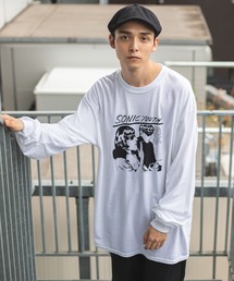 sonic youth | ∴WEGO/別注 SONIC YOUTH プリントBIGロンT(Tシャツ/カットソー)