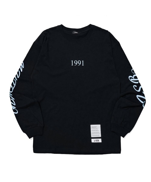 J.S.B.(ジェーエスビー)の「1991 Logo L/S Tee(Tシャツ/カットソー・メンズ・ホワイト/ブラック・MEDIUM/X-LARGE/LARGE/SMALL)」の2枚目の写真