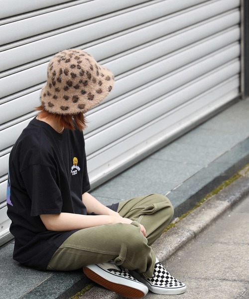 HONEYSUCKLE ROSE（ハニーサックルローズ）の「【HONEYSUCKLE ROSE】シャギーベルハット（ハット・レディース・ブラック/ベージュ/オフホワイト/ブラック×ホワイト・フリー）」の18枚目の写真