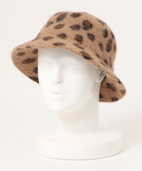 HONEYSUCKLE ROSE（ハニーサックルローズ）の「【HONEYSUCKLE ROSE】シャギーベルハット（ハット・レディース・ブラック/ベージュ/オフホワイト/ブラック×ホワイト・フリー）」の6枚目の写真