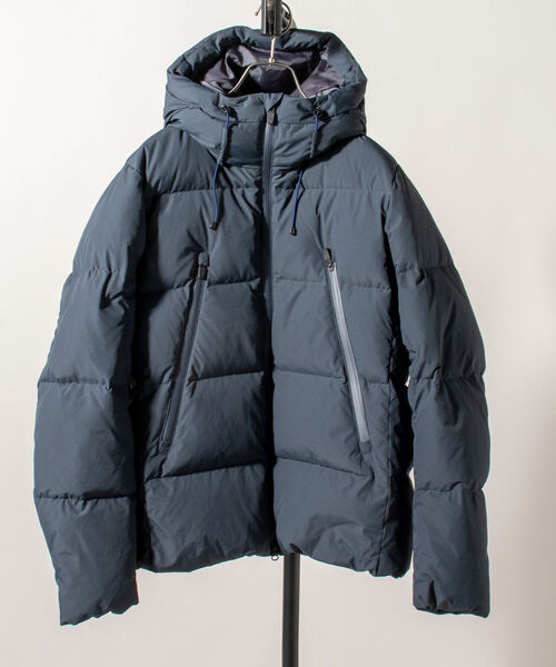 GLOSTER（グロスター）の「【GLOSTER/グロスター】ミニリップ フーデットダウンブルゾン（ダウンジャケット/コート・メンズ・ブラック/ネイビー/グレイッシュベージュ・MEDIUM/LARGE）」の18枚目の写真