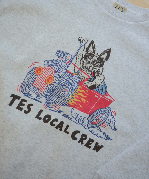 The Endless Summer（エンドレスサマー）の「WEB / FLAG SHOP限定 BIG SWEAT TES GRAPHIC /オーバーサイズ・ビッグシルエット（スウェット・メンズ・A/B/C・MEDIUM/LARGE/X-LARGE）」の4枚目の写真