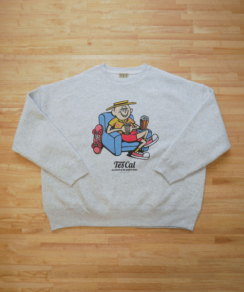 The Endless Summer（エンドレスサマー）の「WEB / FLAG SHOP限定 BIG SWEAT TES GRAPHIC /オーバーサイズ・ビッグシルエット（スウェット・メンズ・A/B/C・MEDIUM/LARGE/X-LARGE）」の8枚目の写真