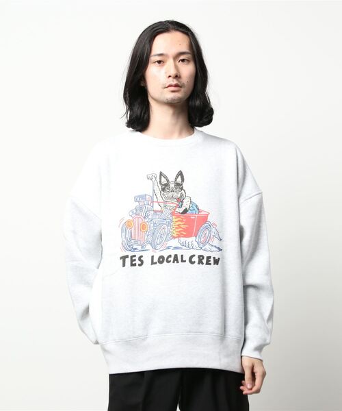 The Endless Summer（エンドレスサマー）の「WEB / FLAG SHOP限定 BIG SWEAT TES GRAPHIC /オーバーサイズ・ビッグシルエット（スウェット・メンズ・A/B/C・MEDIUM/LARGE/X-LARGE）」の13枚目の写真