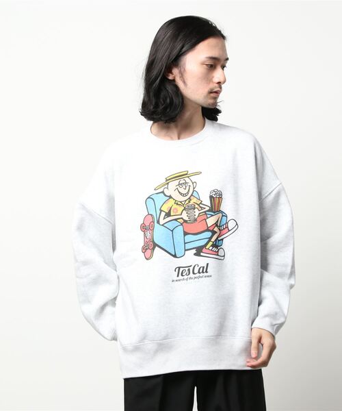 The Endless Summer（エンドレスサマー）の「WEB / FLAG SHOP限定 BIG SWEAT TES GRAPHIC /オーバーサイズ・ビッグシルエット（スウェット・メンズ・A/B/C・MEDIUM/LARGE/X-LARGE）」の14枚目の写真