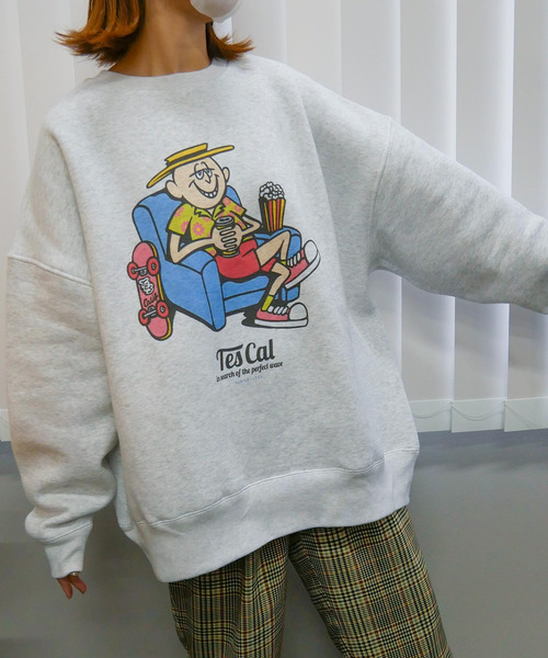 The Endless Summer（エンドレスサマー）の「WEB / FLAG SHOP限定 BIG SWEAT TES GRAPHIC /オーバーサイズ・ビッグシルエット（スウェット・メンズ・A/B/C・MEDIUM/LARGE/X-LARGE）」の12枚目の写真