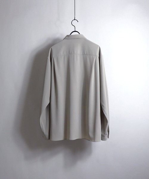 Confirm(コンファーム)の「Confirm / コンファーム ビッグCPOシャツ(シャツ/ブラウス・メンズ・ベージュ/ブラウン/アイボリー・M/L)」の4枚目の写真