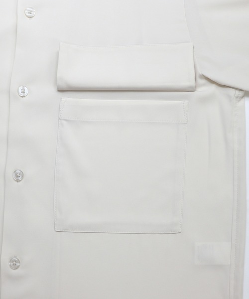 Confirm(コンファーム)の「Confirm / コンファーム ビッグCPOシャツ(シャツ/ブラウス・メンズ・ベージュ/ブラウン/アイボリー・M/L)」の7枚目の写真