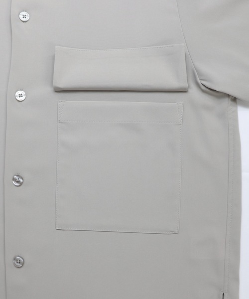 Confirm(コンファーム)の「Confirm / コンファーム ビッグCPOシャツ(シャツ/ブラウス・メンズ・ベージュ/ブラウン/アイボリー・M/L)」の13枚目の写真