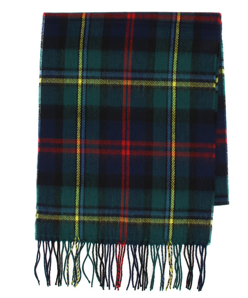 CIAOPANIC（チャオパニック）の「【Ciaopanic】チェックマフラー（マフラー・レディース・ネイビー/イエロー/レッド/ブルー/ホワイト/グリーン/オレンジ・FREE）」の3枚目の写真