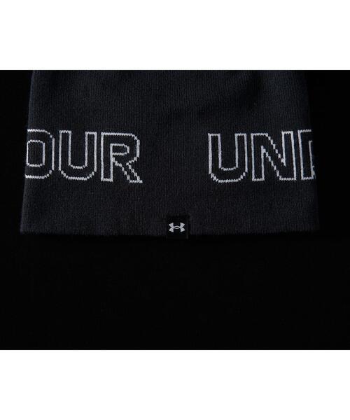 UNDER ARMOUR（アンダーアーマー）の「UAビーニー ロゴ（ゴルフ/メンズ）（キャップ・メンズ・ブラック/グレー・ONESIZE）」の7枚目の写真