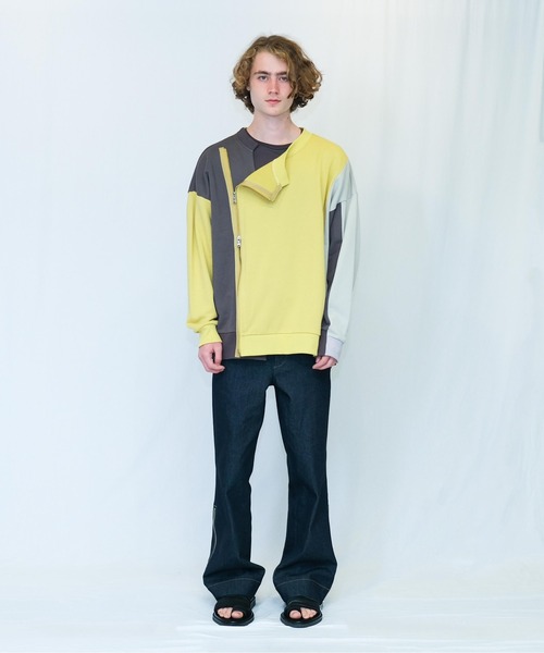 Wizzard（ウィザード）の「wizzard/ウィザード/COLOR PANEL ZIP SWEAT 