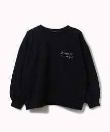 【oneway】裏毛刺繍ロゴトレーナー