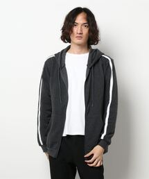 STYLEBLOCK（スタイルブロック）の「裏起毛ライン入りZIPパーカー（パーカー）」