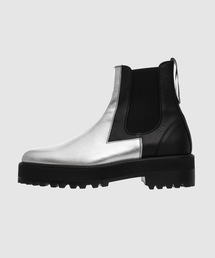 DAIRIKU（ダイリク）の「"Two-Bit" Side Gore Boots（ブーツ・メンズ・シルバー系）」