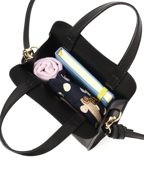 ESPERANZA(エスペランサ)の「◆巾着付き2WAYミニショルダーバッグ(ショルダーバッグ・レディース・ブラック/こしょう色系・FREE)」の10枚目の写真