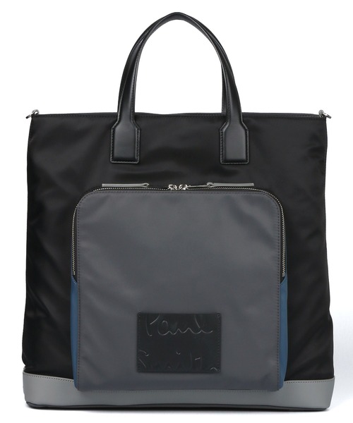正規輸入代理店品 ナイロンカラーブロッキング トートバッグ 07 N323 トートバッグ Paul Smith ポールスミス のファッション 期間限定sale Arenatheatre Net