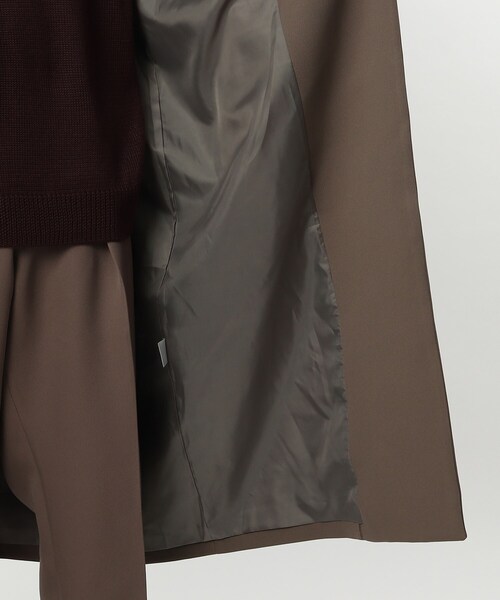 tk.TAKEO KIKUCHI（ティーケータケオキクチ）の「◆トリプルクロスタイロッケンコート（チェスターコート・メンズ・ブラック/ブラウン系・02/03）」の15枚目の写真