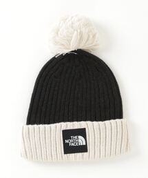 THE NORTH FACE（ザノースフェイス）の「ザ ノース フェイス THE NORTH FACE Kids Pom Pom Cappucho(キッズポンポンカプッチョ)（ニットキャップ/ビーニー）」