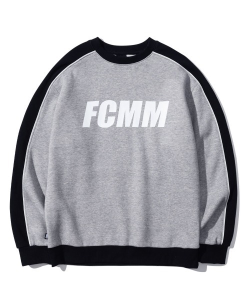 FCMM(エフシーエムエム)の「COLOR BLOCK CLASSIC SWEATSHIRTS/カラーブロッククラシックスウェットシャツ(スウェット・メンズ・杢グレー/ブラック/ホワイト・MEDIUM/LARGE)」の17枚目の写真