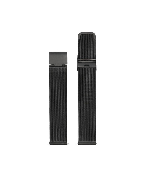 KLON(クローン)の「KLON WATCH REPLACEMENT STRAP -MESH- 18mm(アナログ腕時計・レディース・シルバー/ブラック・ONE SIZE)」の3枚目の写真