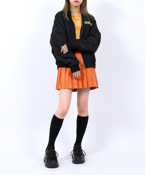 PUNYUS（プニュズ）の「タイガー刺繍ブルゾン（ブルゾン・レディース・ブラック・3/4/2）」の3枚目の写真