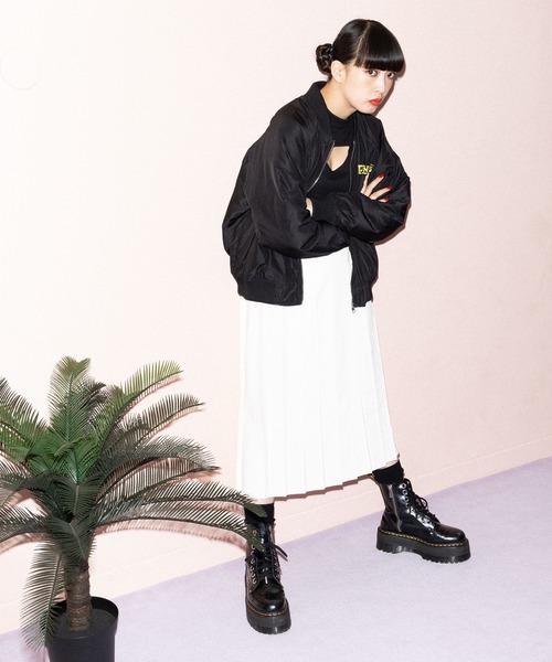 PUNYUS（プニュズ）の「タイガー刺繍ブルゾン（ブルゾン・レディース・ブラック・3/4/2）」の16枚目の写真