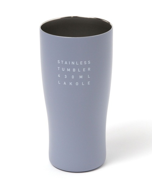 LAKOLE(ラコレ)の「なめらか真空タンブラー(L) / 956758(グラス/マグカップ/タンブラー・レディース・ブラック/グレー/アイボリー/ブルー・FREE)」の4枚目の写真