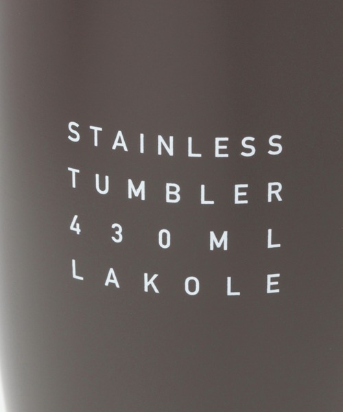 LAKOLE(ラコレ)の「なめらか真空タンブラー(L) / 956758(グラス/マグカップ/タンブラー・レディース・ブラック/グレー/アイボリー/ブルー・FREE)」の13枚目の写真