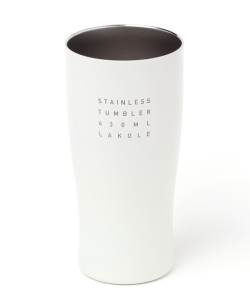 LAKOLE(ラコレ)の「なめらか真空タンブラー(L) / 956758(グラス/マグカップ/タンブラー・レディース・ブラック/グレー/アイボリー/ブルー・FREE)」の18枚目の写真