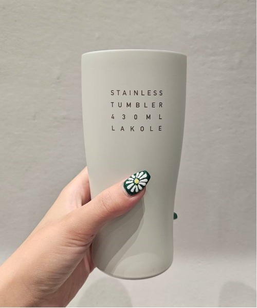 LAKOLE(ラコレ)の「なめらか真空タンブラー(L) / 956758(グラス/マグカップ/タンブラー・レディース・ブラック/グレー/アイボリー/ブルー・FREE)」の19枚目の写真