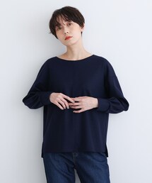 INDIVI | 【otonaMUSE 1月号掲載商品】ウォッシャブルウール 袖コンシャスプルオーバー(Tシャツ/カットソー)